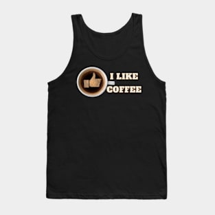 I like Coffee - Kaffee Daumen hoch Tasse Tank Top